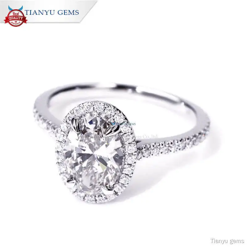 lab diamond rings at Wholesale Prices | Tianyu gems 1
