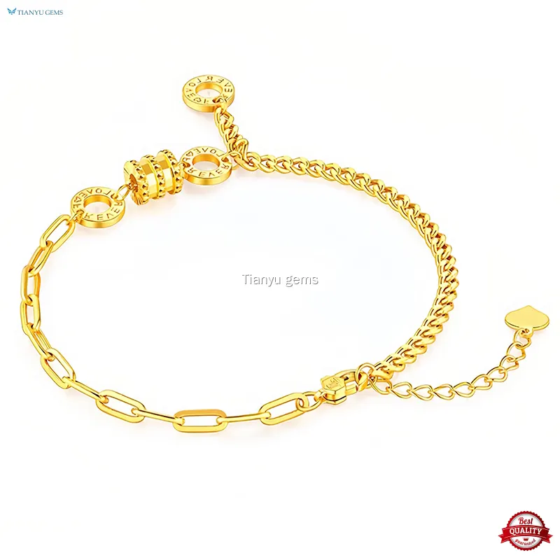Custom 24 karat gold chain Factory Manufacturer | Tianyu gems 1