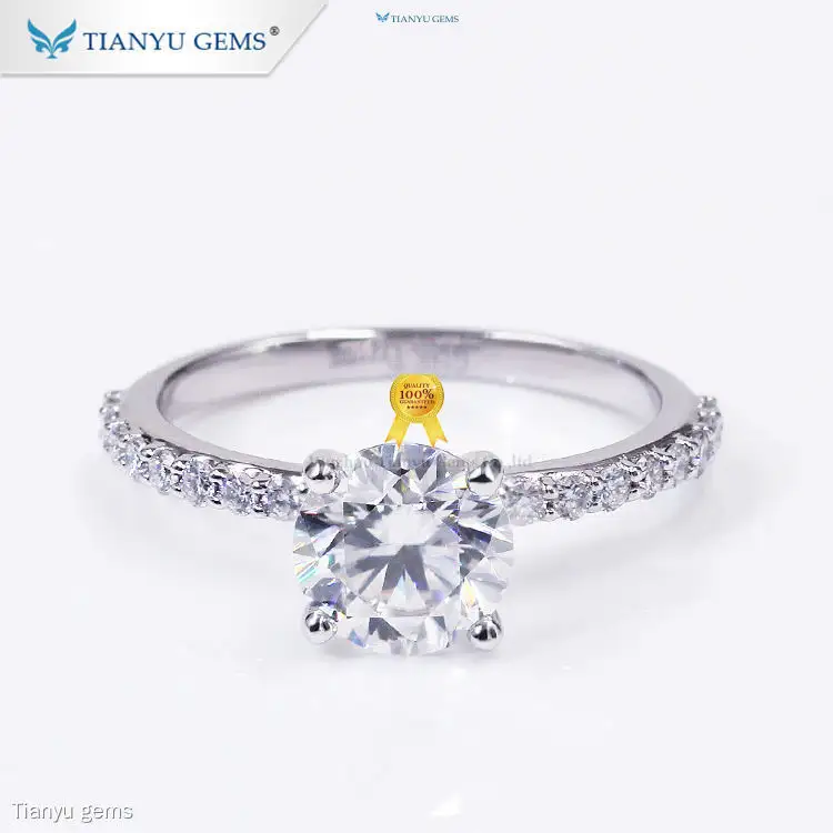 Best best lab made diamond rings Factory | Tianyu gems 1