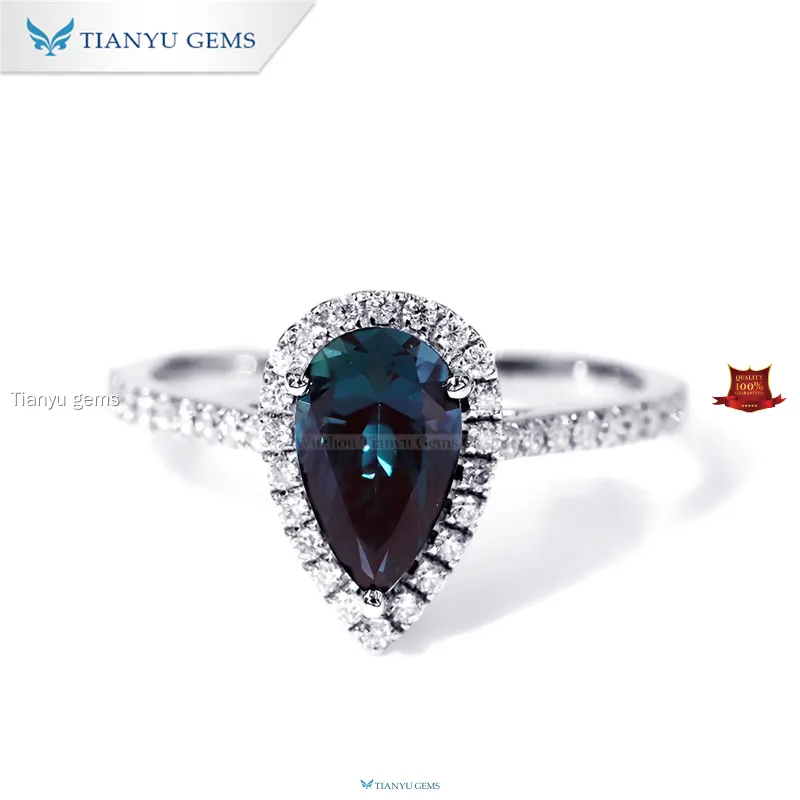 Tianyu gems | Latest gemstone engagement rings Supply 1