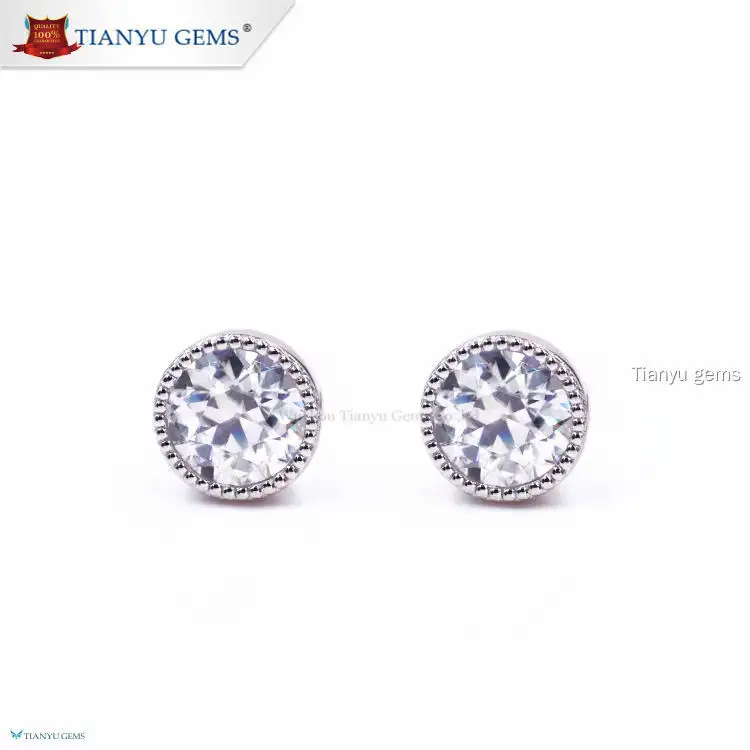 Tianyu gems | High-quality lab grown diamond earrings for sale Suppliers 1