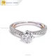 Custom laboratory created diamond rings Company Manufacturer | Tianyu gems 1
