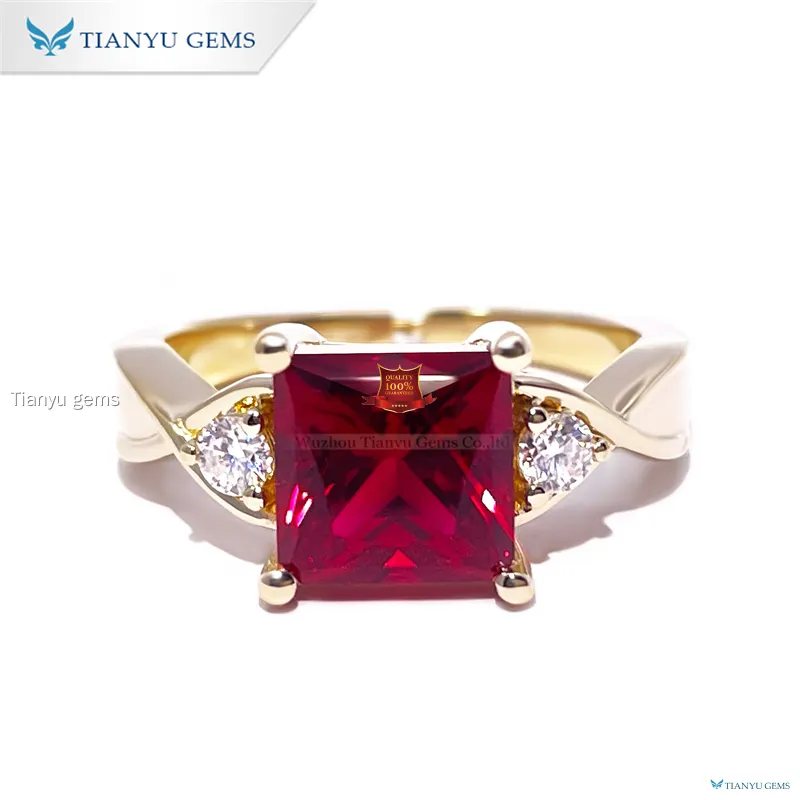Tianyu gems | Top gemstone rings for ladies Factory 1