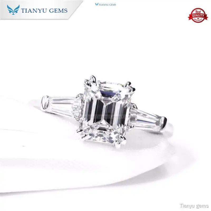 Tianyu gems | Latest mens lab diamond rings Company 1