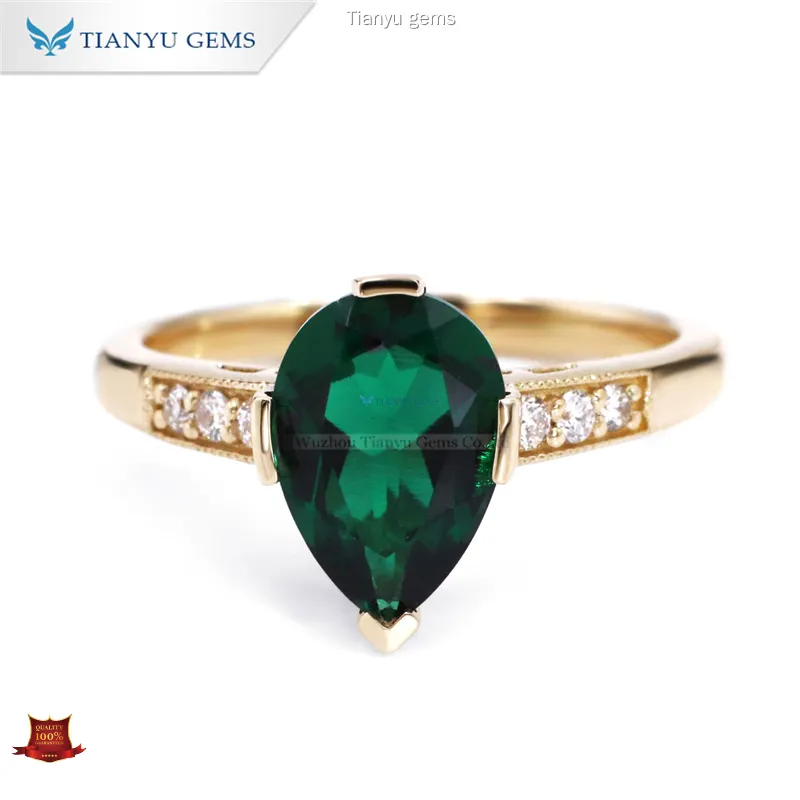Latest gemstone engagement rings Supply | Tianyu gems 1