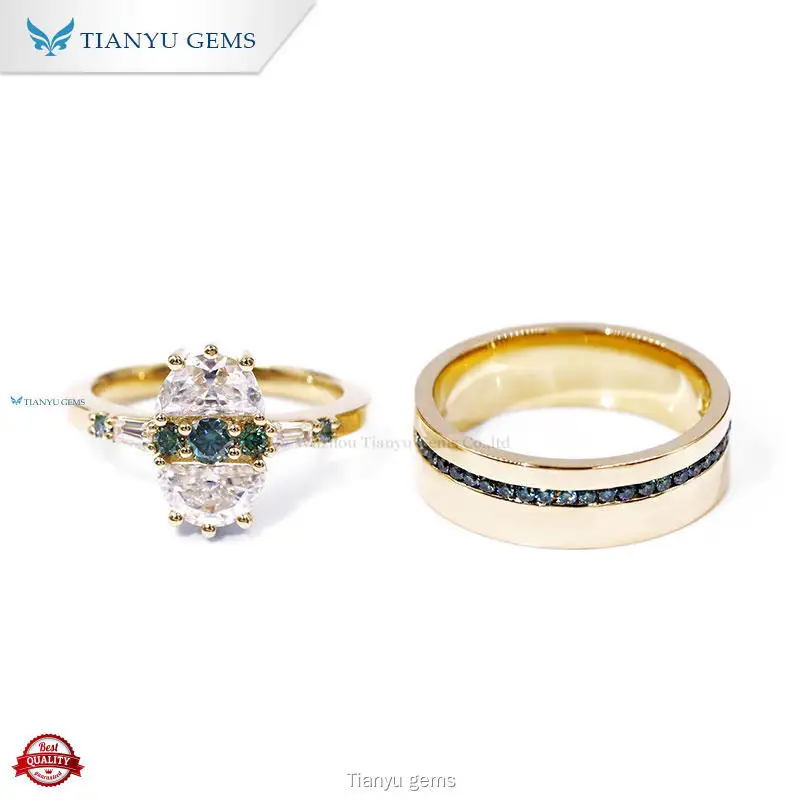 women's couple rings gold at Wholesale Prices | Tianyu gems 1