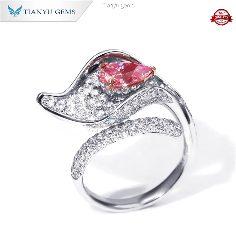 Custom men's lab diamond rings Manufacturers Manufacturer | Tianyu gems 1