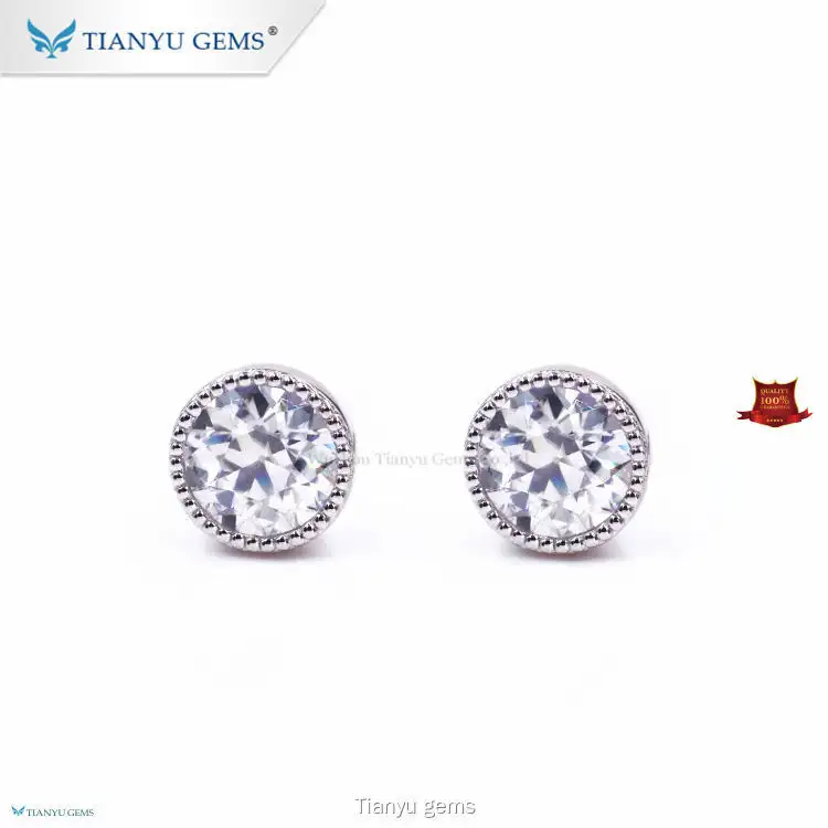 Tianyu gems | Wholesale lab grown diamond earrings for sale Supply 1