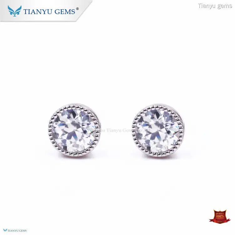 Custom lab diamond earrings for sale Suppliers Manufacturer | Tianyu gems1 1