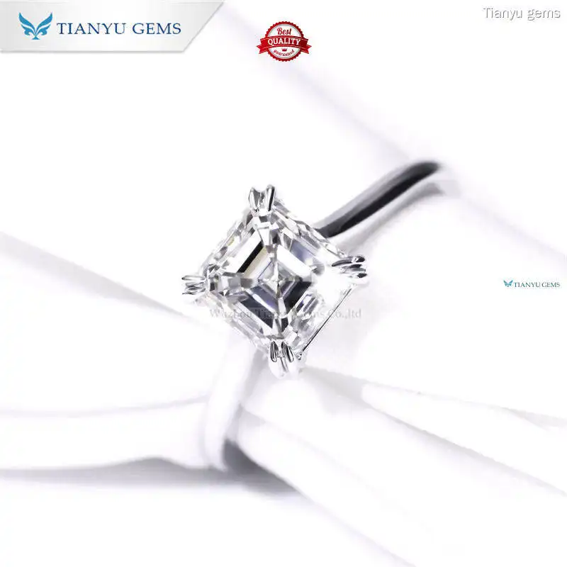 New lab diamond wedding rings Factory | Tianyu gems 1