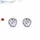 Custom women's lab created diamond earrings Suppliers Manufacturer | Tianyu gems 1