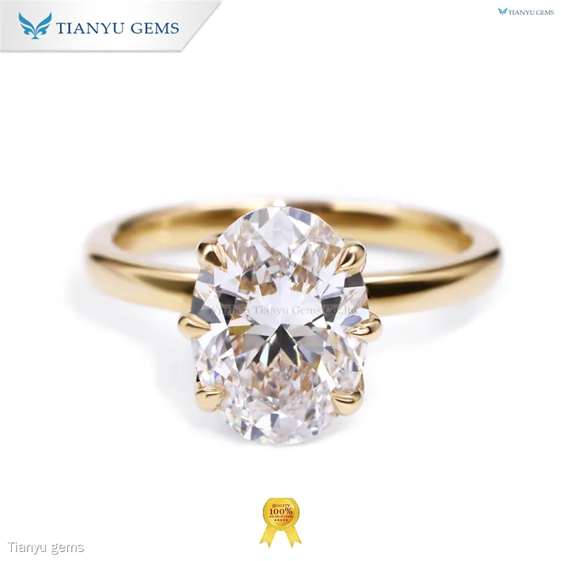 Tianyu gems | Best lab diamond rings for sale Manufacturers 1