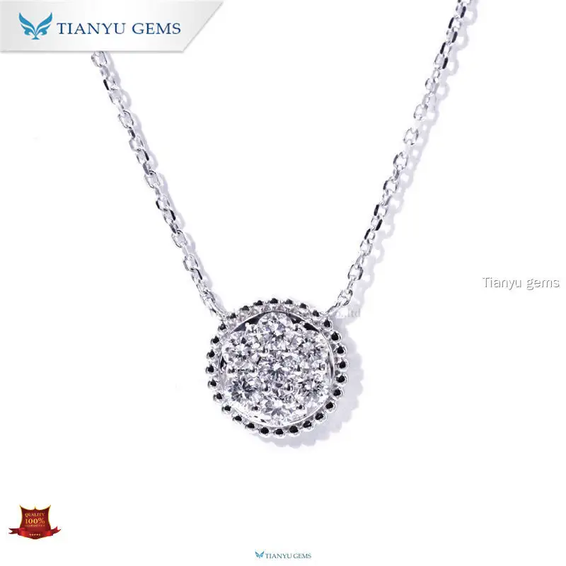 Wholesale lab diamond necklace for sale Company | Tianyu gems 1