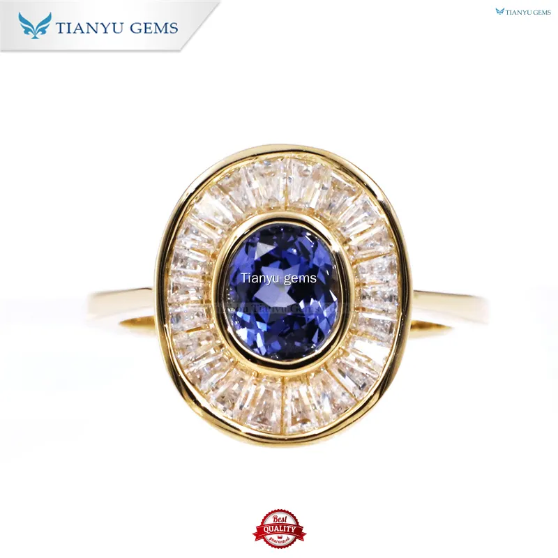 Latest gemstone rings Factory | Tianyu gems 1