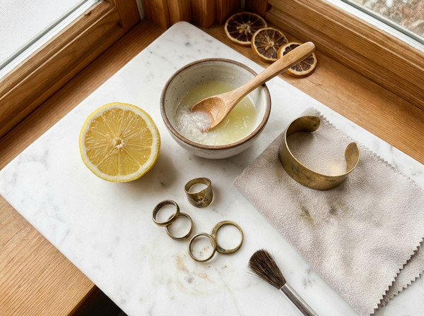 Don’t Toss It! 5 Quick Tricks to Restore Shine to Tarnished Brass Jewelry 2