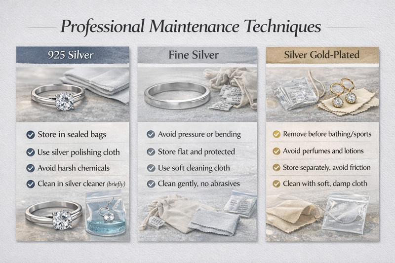 Plata 925, plata fina, plata chapada en oro: una guía completa para comprender las certificaciones de joyería de plata. 5