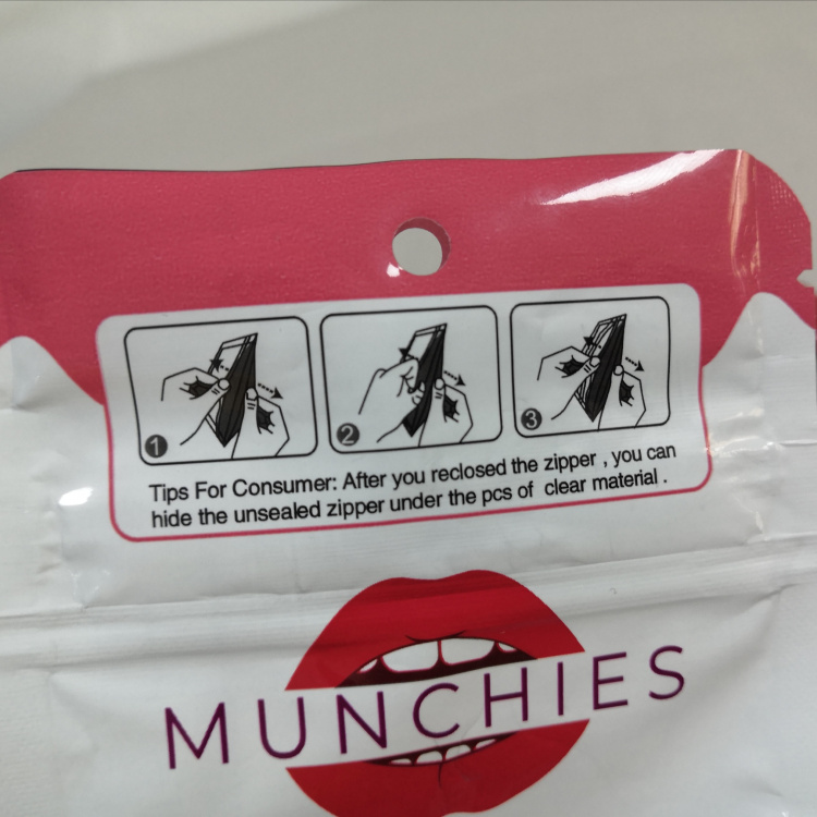 Resealable Child Proof Ziplock Packaging Mylar Pouch Custom Printed Plastic Bag Competitive Price Child Proof Packaging. 10