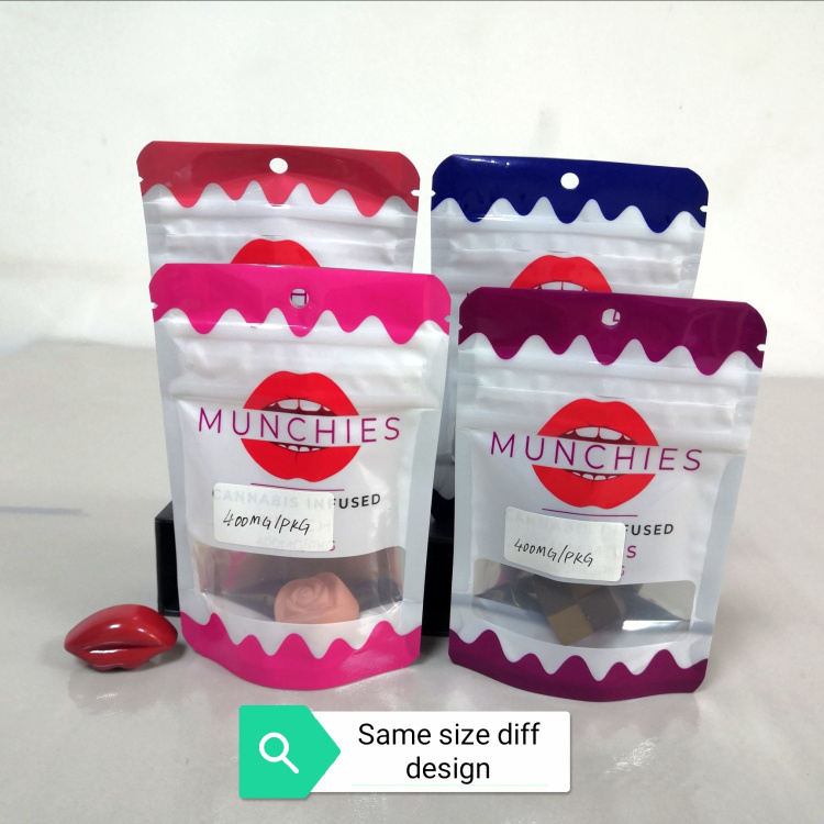 Special Shape Food Grade Custom Mylar Laminated Plastic Packaging Bags 3 Side Sealing Aluminum Foil Mylar Pouches Pet Sp 14