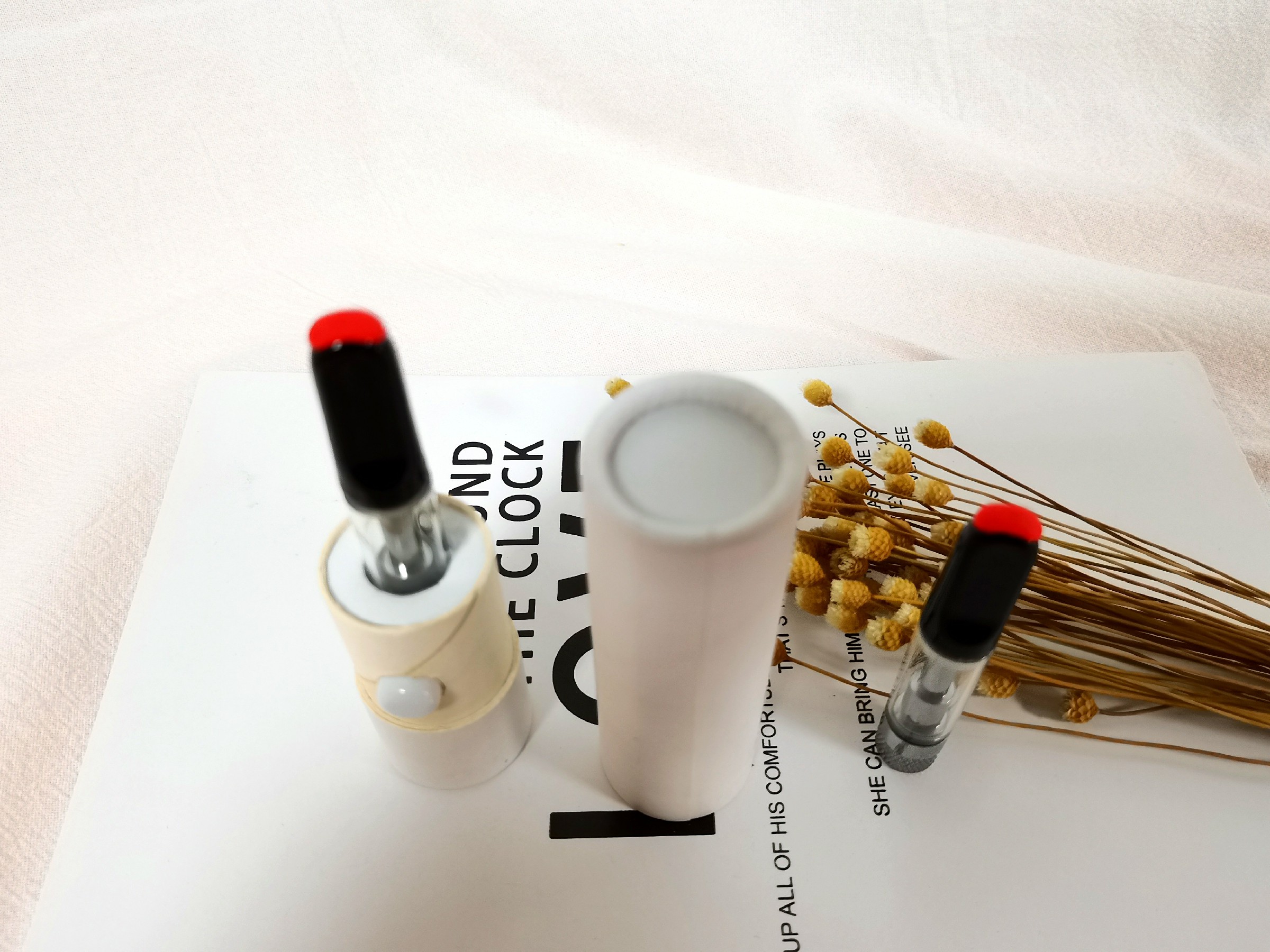 Child-Resistant Packaging Cardboard Tube Child Proof Paper Tube Child Safety Paper Tube With Child Resistant Buttons for 8