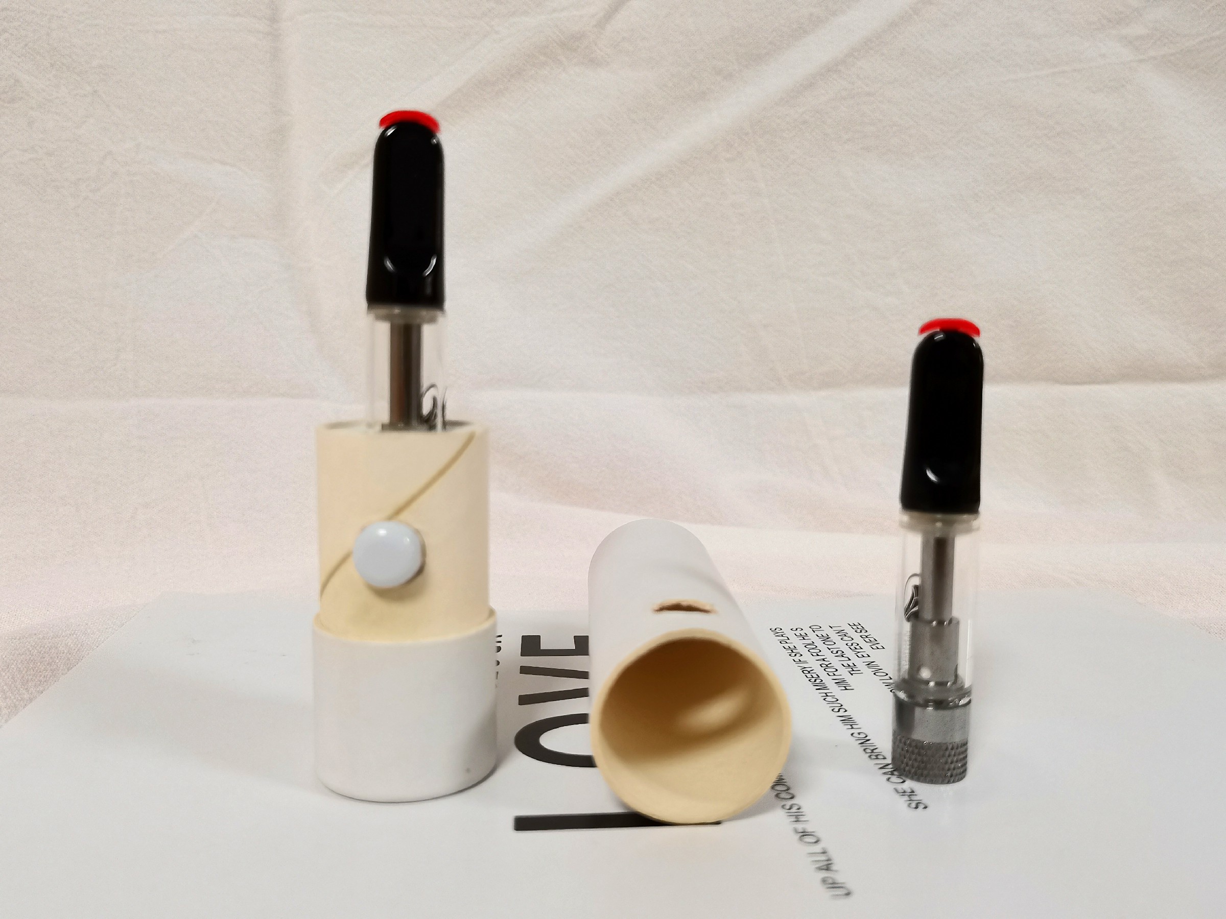 Child-Resistant Packaging Cardboard Tube Child Proof Paper Tube Child Safety Paper Tube With Child Resistant Buttons for 11