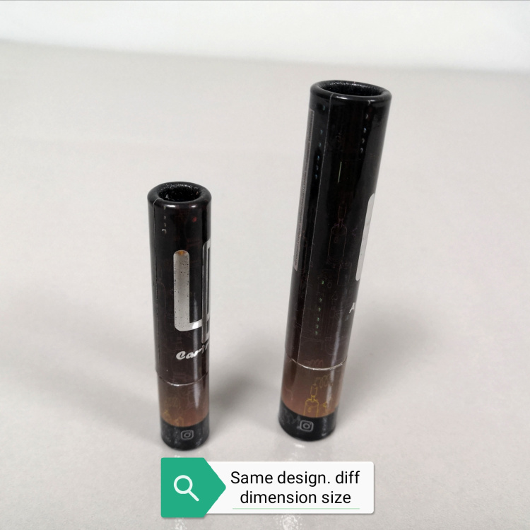 Child-Resistant Packaging Cardboard Tube Child Proof Paper Tube Child Safety Paper Tube With Child Resistant Buttons for 19