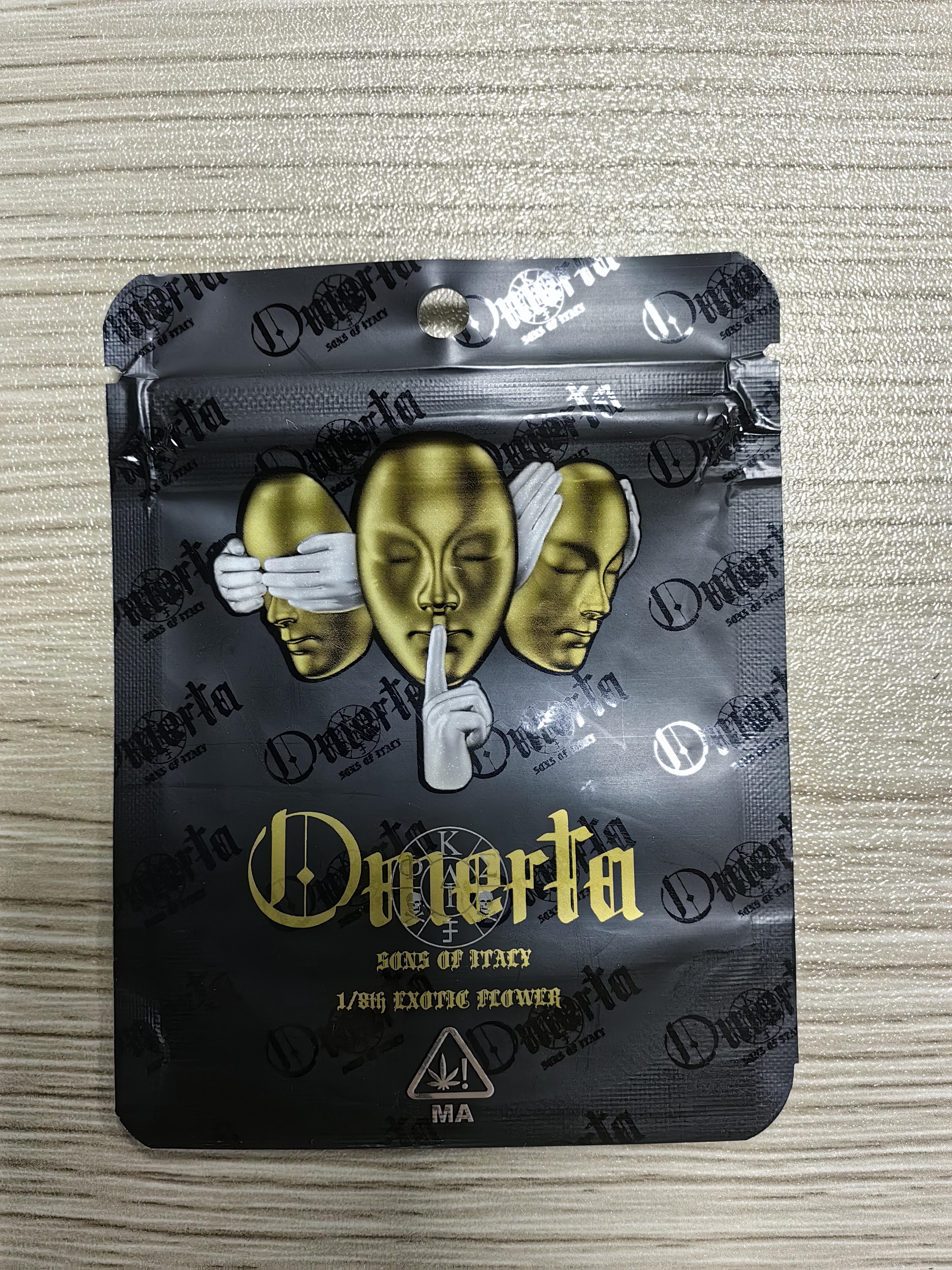 Best factory max production mylar bags customized logo and craft for vape pen and flower Company - All Blue 2