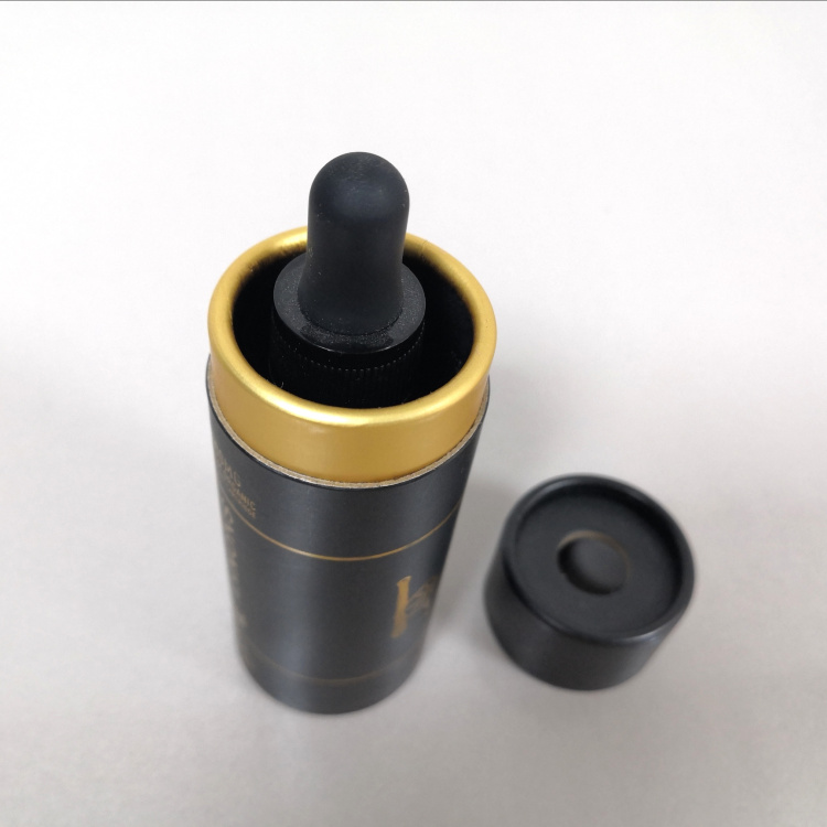 Customized Foam Insert Cardboard Packaging Tube Fits for Vape Cartridges Oil Glass Syringes 10