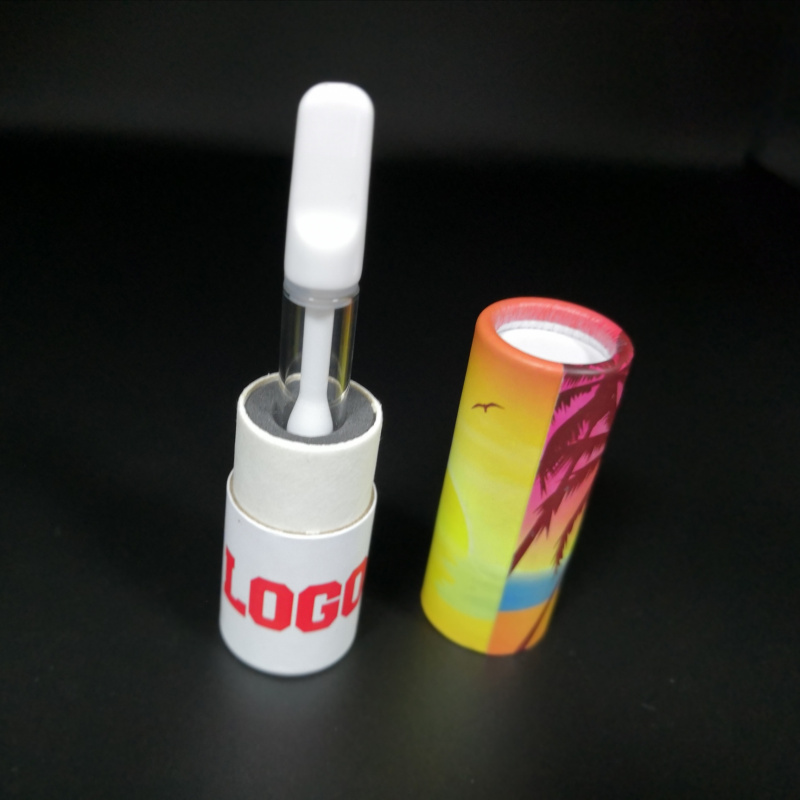 Customized Foam Insert Cardboard Packaging Tube Fits for Vape Cartridges Oil Glass Syringes 9