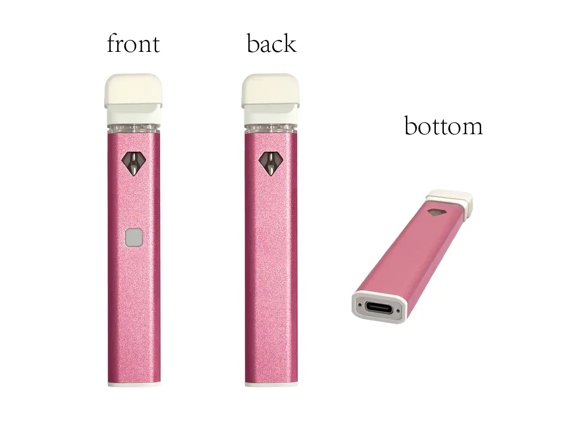 Customized Disposable vape pen set with packaging mylar bags paper box tray manufacturers Factory production-All Blue 1