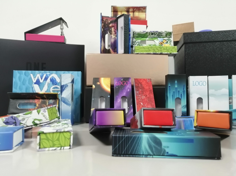 Custom Logo One Gram THC LIVERESIN Cartridge Glass Syringe Packaging Fold Box Type Liva Resin Carts Box With Foam Insert 11