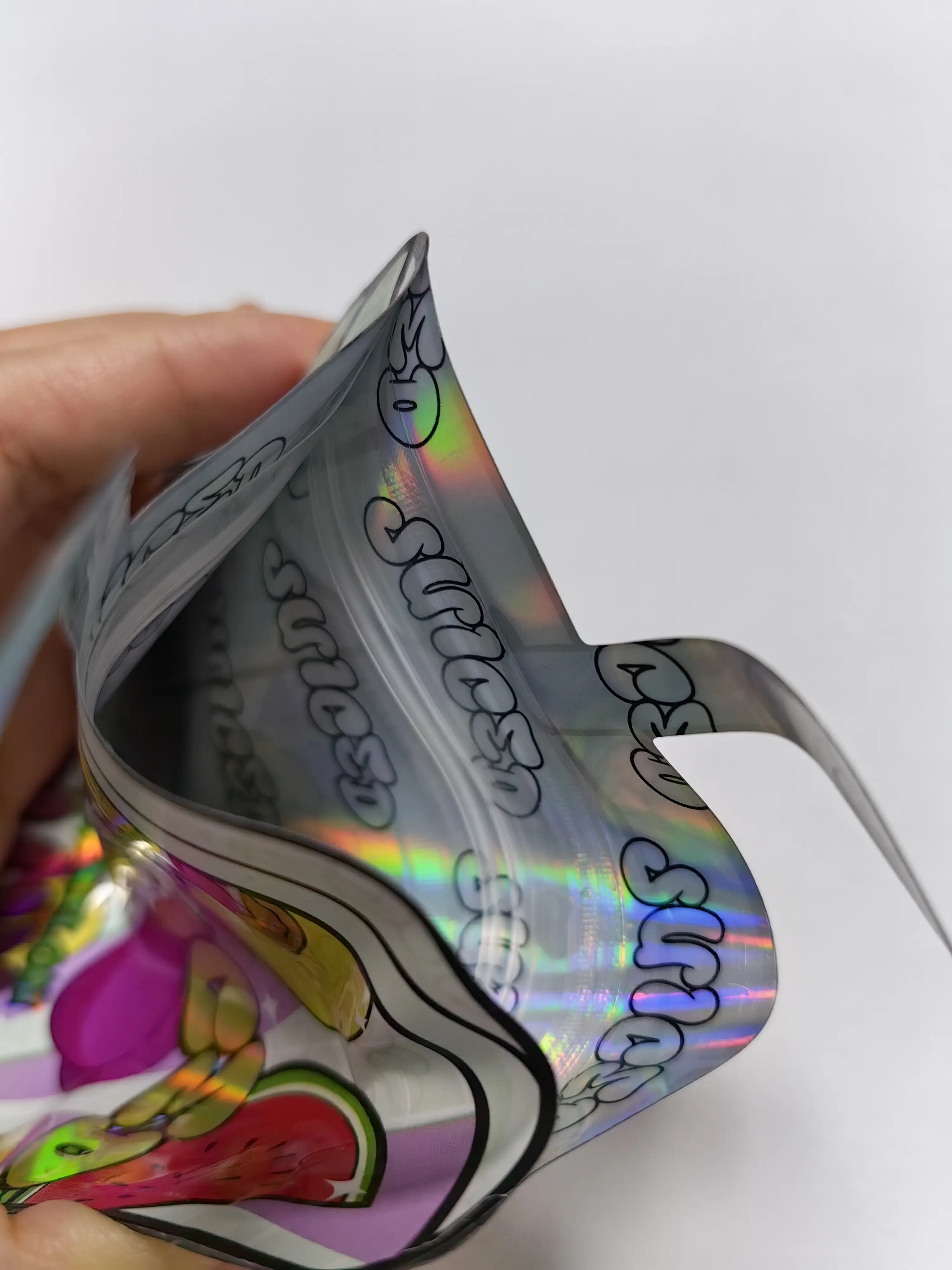 Best High Quality custom bag Supplier Mylar Bags With Zipper Supplier All Blue with good price - All Blue 1