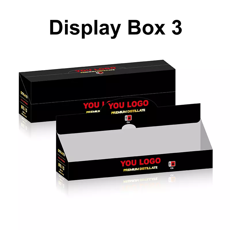 custom logo Display Boxes new arrival for vape cartridge packaging kit prerolled packaging box design 4
