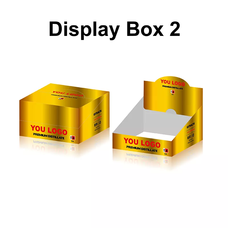 custom logo Display Boxes new arrival for vape cartridge packaging kit prerolled packaging box design 6