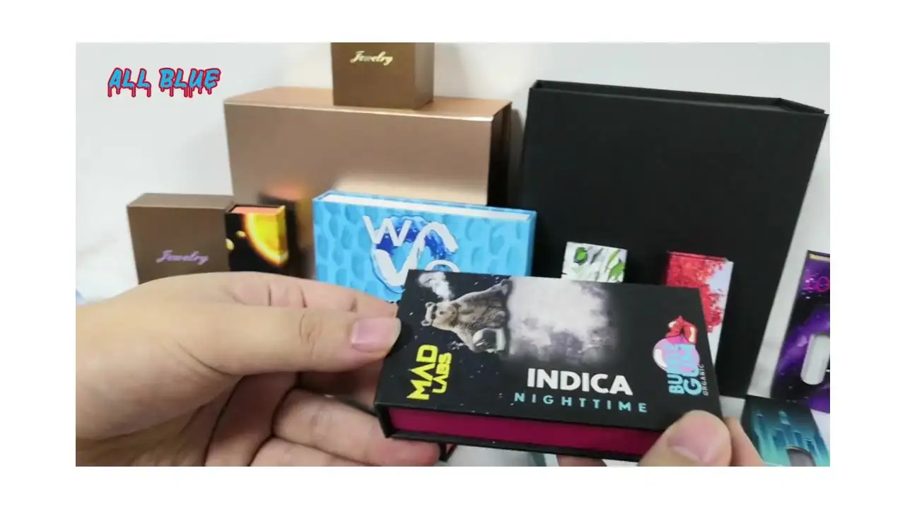 cardboard box (magnetic book flip box-middle Supplier &amp; manufacturers | All Blue 1