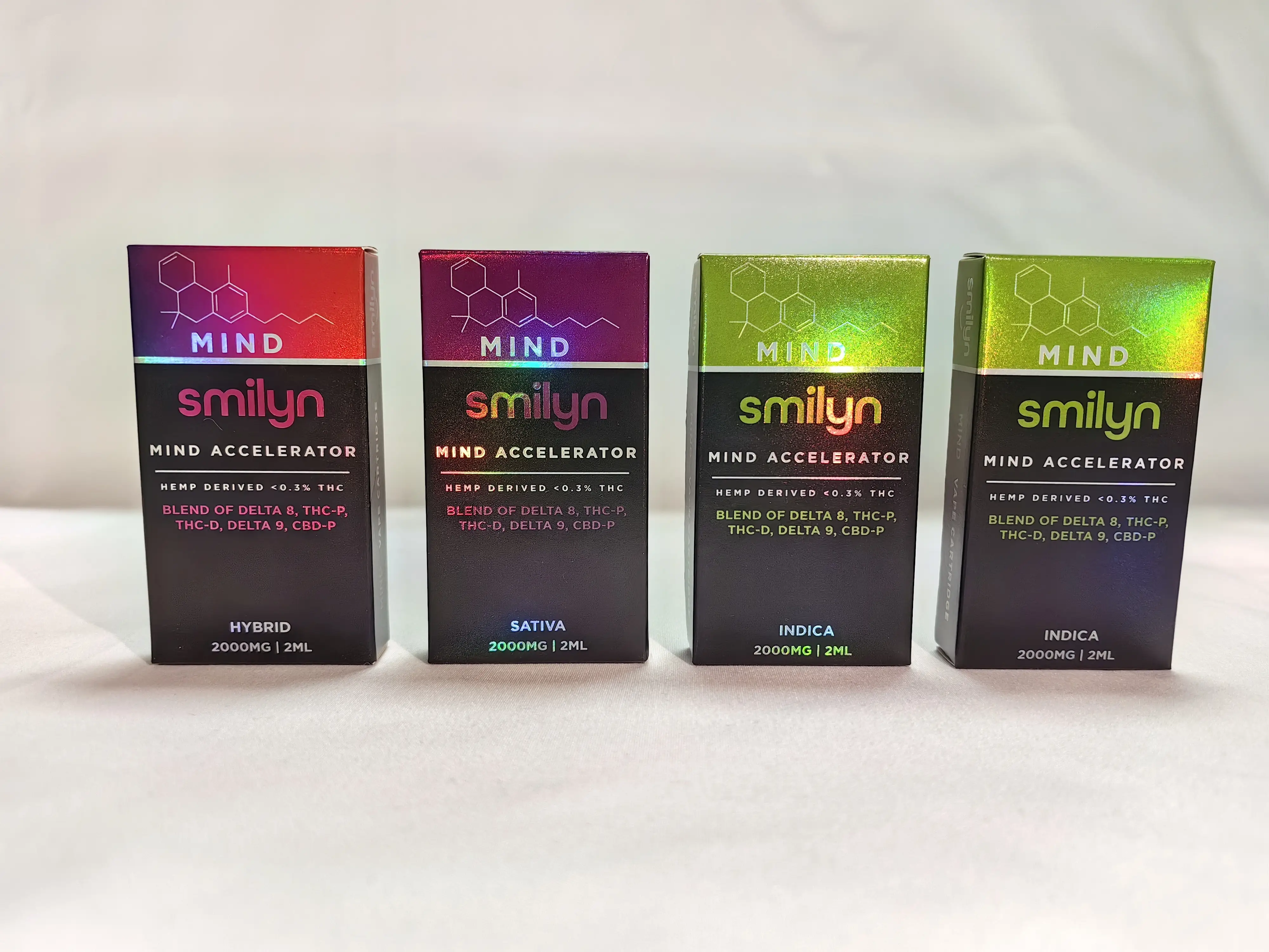 Custom Holographic Vape Cartridge Packaging Box | Premium Laser Foil Paper Box with Secure Paper Insert Wholesale 1
