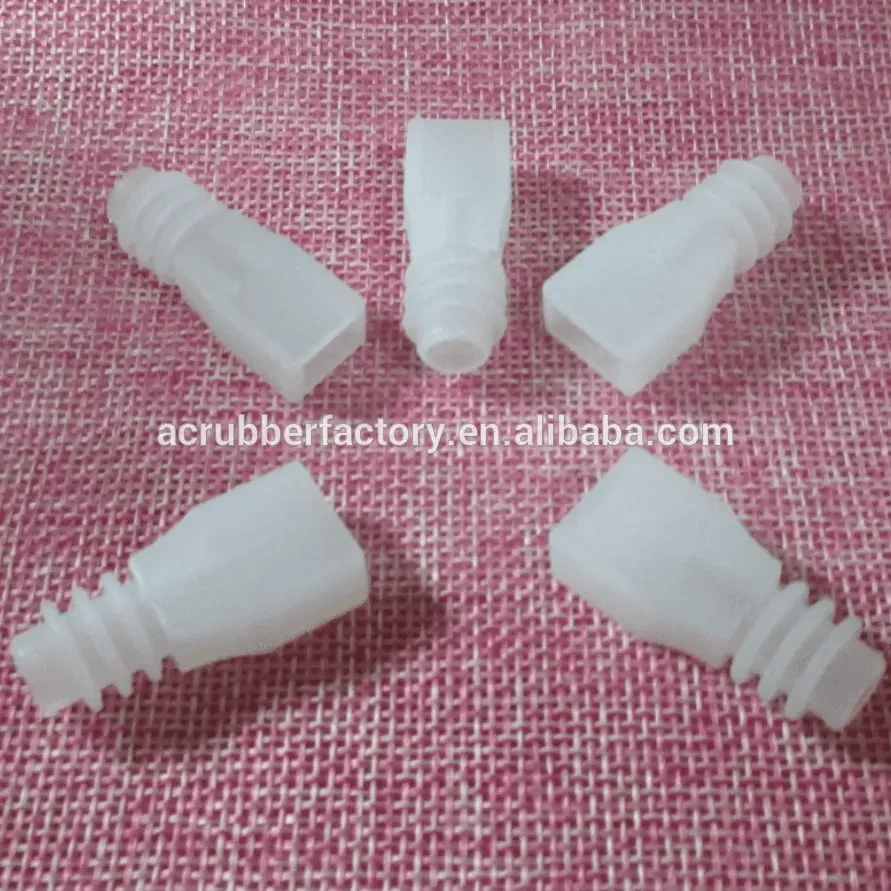 6mm waterproof silicone rubber end caps For Pcb Optical Cable 1