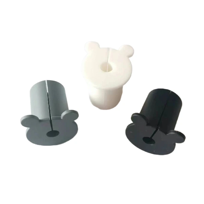 4PCS 1 Inch Cable Grommets Compatible with Starlink, Rubber Grommets Wall Pass Through Routing Kit Hole Cover for Ethernet/TV Wires Accessories Waterproof Silicone Cord Protection 1