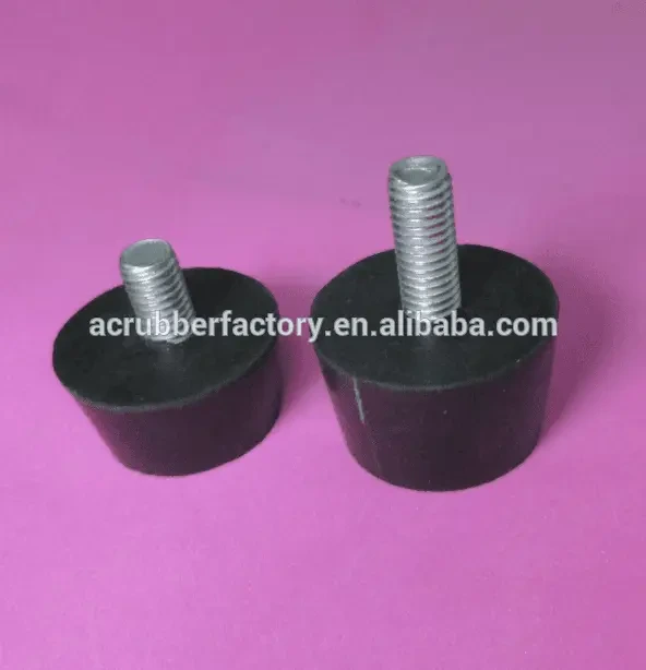 anti shock anti aging wear-resisting acidproof salted oil resistant M10 rubber feet with bolt rubber feet with screw M10 1