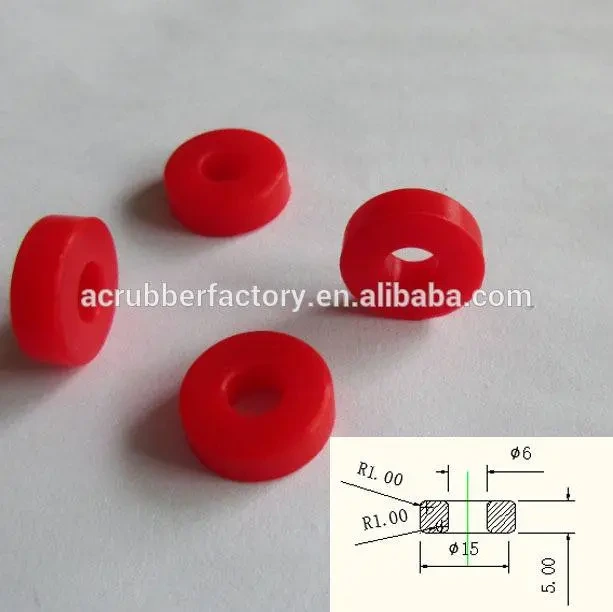 anti shock gasket rings 15x6x5mm thin flat rings silicone washer red rubber washers flat washer 15mm 1