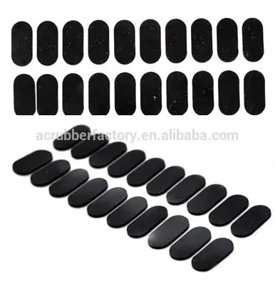 hemispherical dome top flat non slip rubber feet for table furniture 1