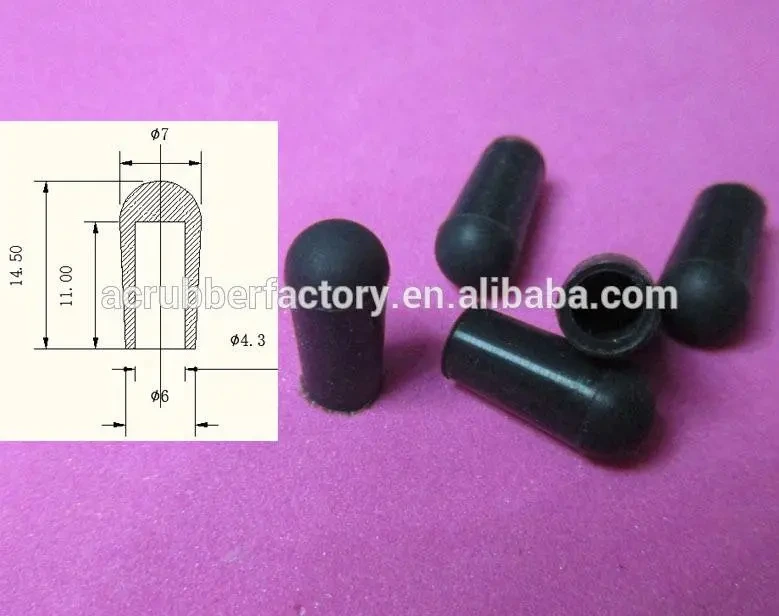 small tip for metal small rubber tip 4.3 mm rubber tip cover 1