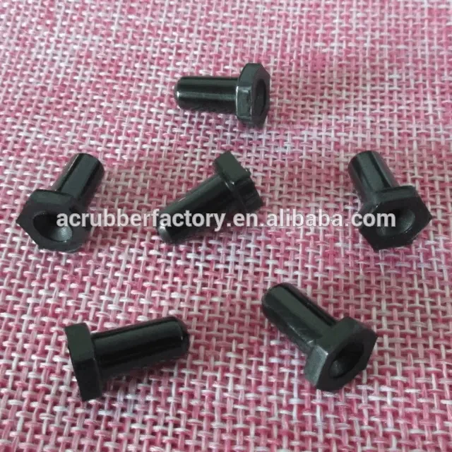Toughening screwed glossy hexangular nylon plug pp pc plugs 1