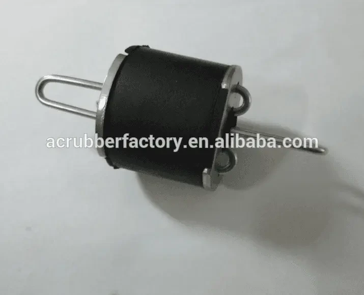 37x33mm 1 x 1 1/8 Rubber Shock Absorber Vibration Isolator Mounts M8 x 23mm tensioned rubber mount 1