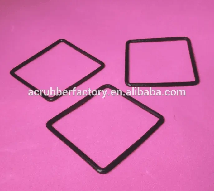 square section seals VMQ square gasket rectangular NBR gasket for optic products and accessories 1