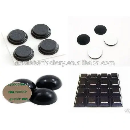 hemispherical 3m self adhesive silicone feet anti-slip pad furniture rubber feet self adhesive butyl rubber sheet 1