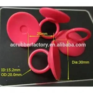 plastic sucker vacuum rubber glass sucker rubber suction cup sucker with 15mm ring 1