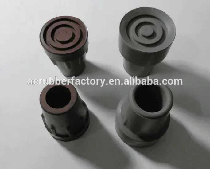 walking stick rubber tips rubber furniture legs/Natural silicone synthetic rubber products manufacturer factory company 1