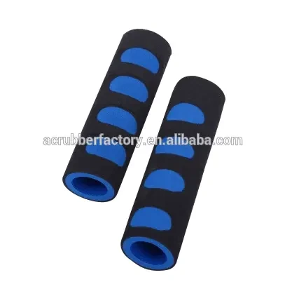 LED handle grips Aluminum side lock horns bike grips Mountain Bike Handlebar sleeve 1