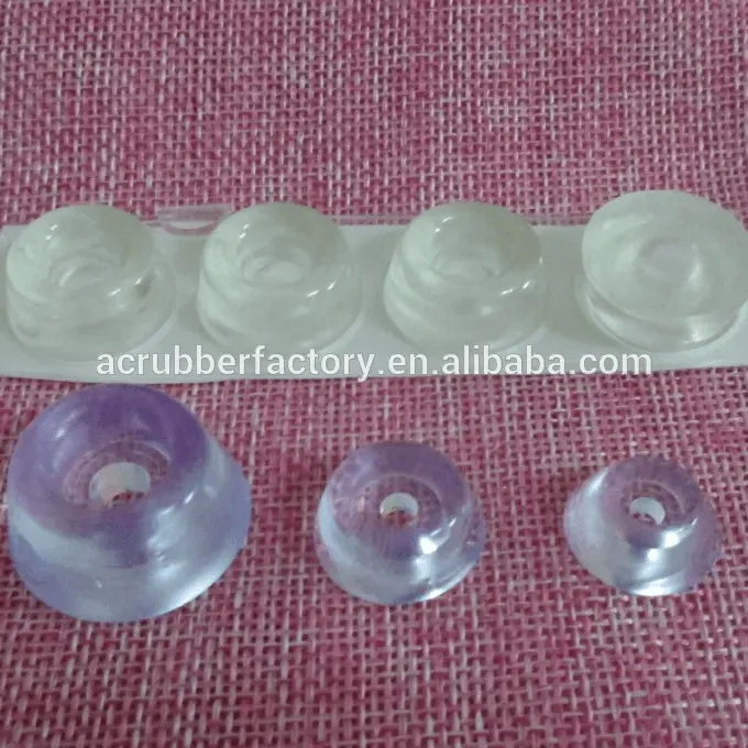 Clear Trophy PVC feet 1