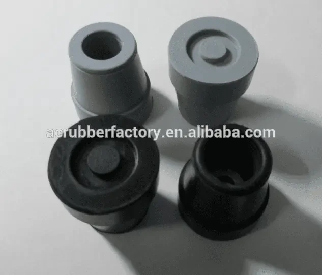 protective rubber feet rubber crutch tips non-slip crutch feet three-legged walking stick rubber feet 1